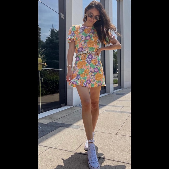 Faithfull The Brand/Florence Mini Dress Ade Floral - Picture 6 of 6